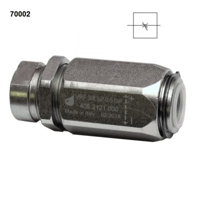 hydr. ventil škrticí dvoucestný 1/2" VRB - obrázek