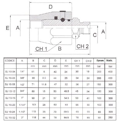 DKR spojka otočná AGR 3/8"-IG 3/8" - obrázek