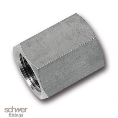 Spojka přímá NPT vnitřní závit 1/2"x1/2" nerez