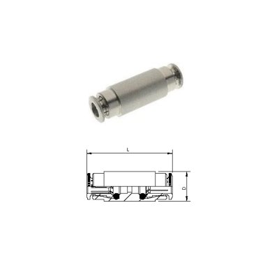 MPC150  M06x1-04 spojka přímá  mazací AIGNEP  serie 5800 150bar - obrázek