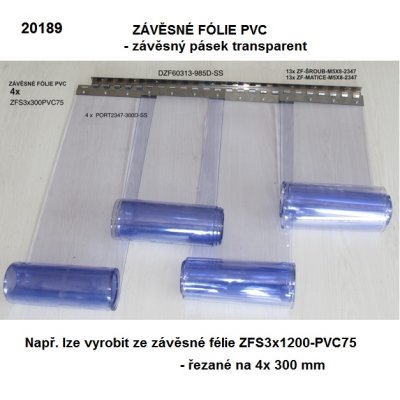 PVC pás 3x200 mm - obrázek