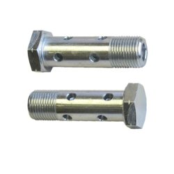 Průtokový šroub metrický dvojitý